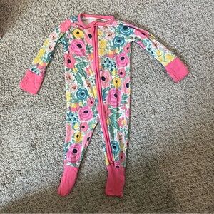 Little Sleepies Garden Party Zippy Size 0-3m
